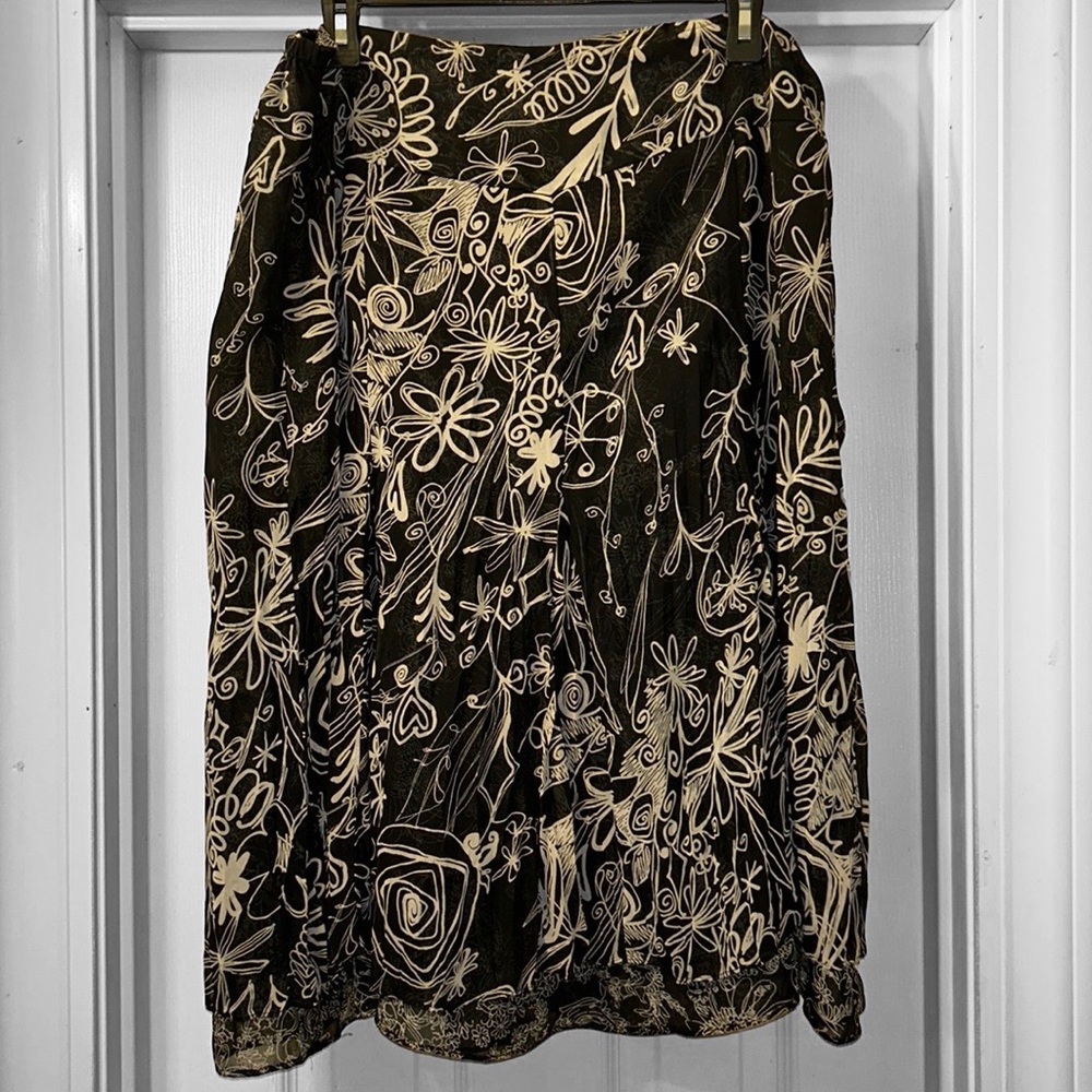 New! R•Q•T Reversible Pleat Midi Skirt
